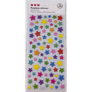 Poppy Crafts Puffy Sticker - Coloured Stars*