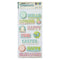 We R Memory Keepers Layered Chipboard Words - Cotton Tail