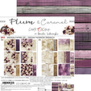 Craft O'Clock Plum & Caramel 8"×8" Medium Papers Set