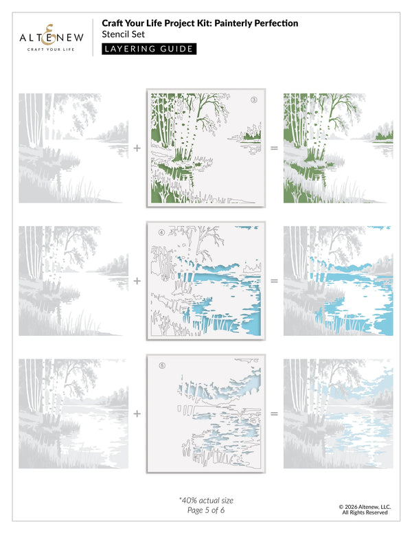 Altenew Craft Your Life Project Kit: Painterly Perfection