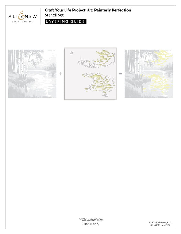 Altenew Craft Your Life Project Kit: Painterly Perfection