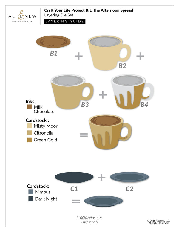 Altenew Craft Your Life Project Kit: The Afternoon Spread
