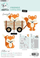 Creative Craftlab Friendz Cutting Dies: Jasper metal die set