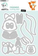 Creative Craftlab Friendz Cutting Dies: Jasper metal die set