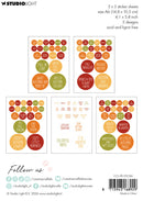 Creative Craftlab Friendz Fall sticker book A6
