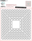 Creative Craftlab Nested Squares Scallop Essentials ten piece cutting die set