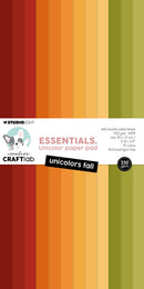 Creative Craftlab Unicolors Fall Essentials paper pad 24 sheets autumn cardstock