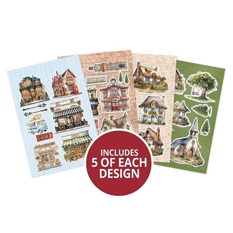 Hunkydory Delightful Die-Cuts - Cosy Town