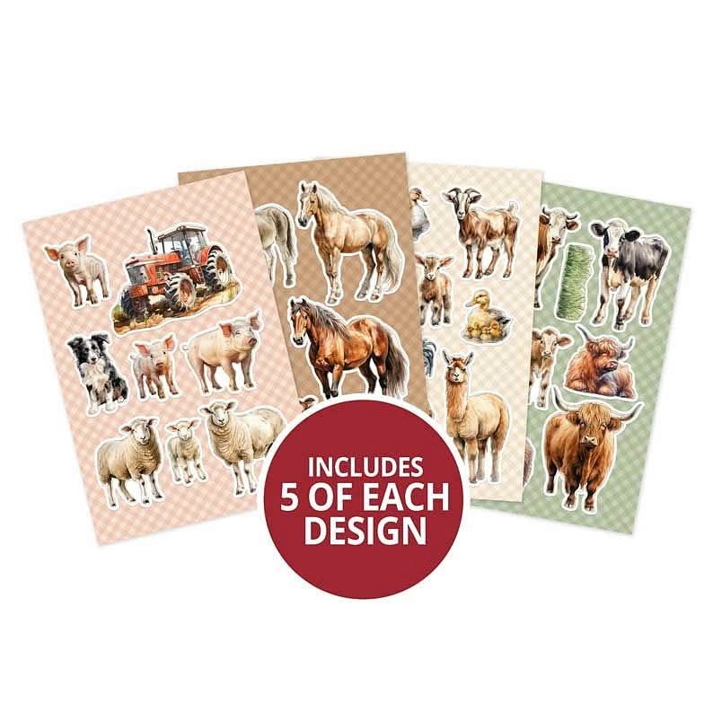 Hunkydory Delightful Die-Cuts - Evergreen Farm