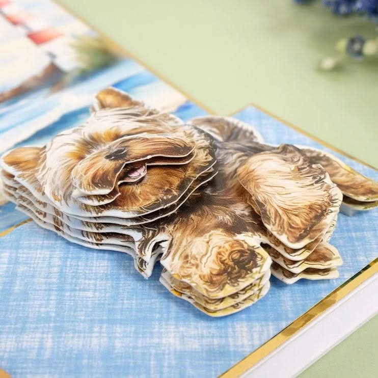 Hunkydory Yorkshire Terrier & French Bulldog Decoupage Topper Sheet*