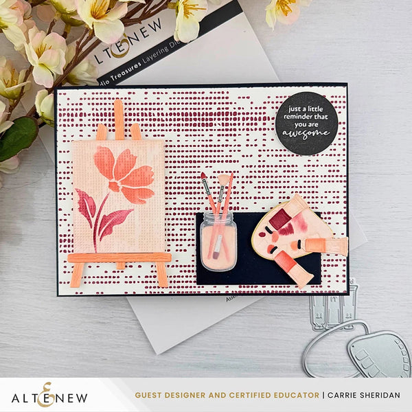 Altenew One-Go: Solid Circular Sentiments Die