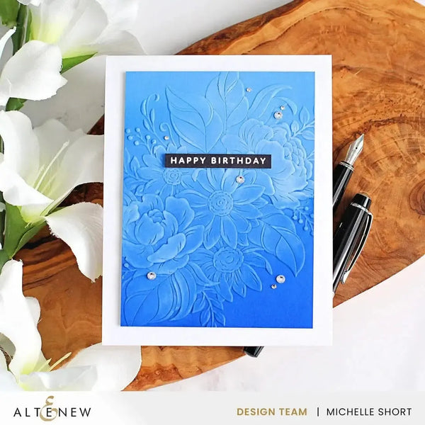 Altenew One-Go: Solid Sentiment Strips Die Set