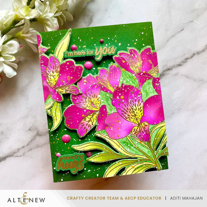 Altenew Build-A-Garden: Peruvian Lily Add-On Die Set