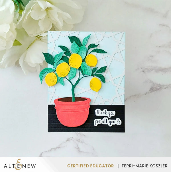 Altenew Creative Cuts: Lemon Tree Layering Die Set