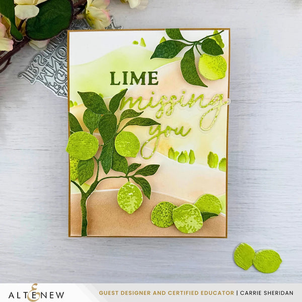 Altenew Creative Cuts: Lemon Tree Layering Die Set