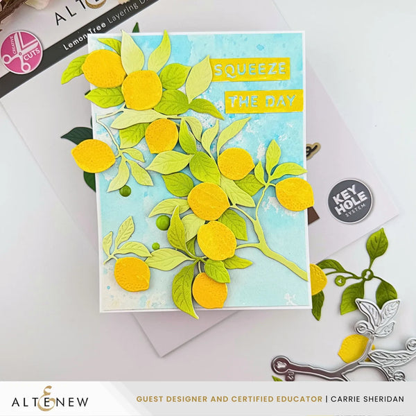 Altenew Creative Cuts: Lemon Tree Layering Die Set