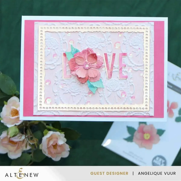 Altenew Cute Open Rose Layering Die Set