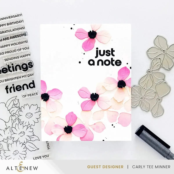 Altenew Cute Open Rose Layering Die Set