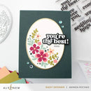 Altenew Zero-Waste: Oval Serenity Die Set