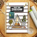 Hero Arts Clear Stamps 4in X  6in - Camp Mi Casa*