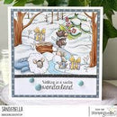 Stamping Bella Cling Stamp Winter Wonderland Backdrop*
