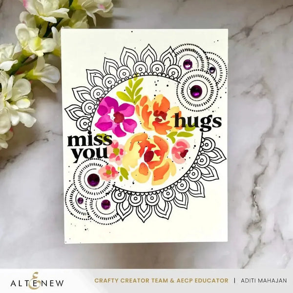 Altenew Dynamic Duo: Crescent Flowers Set*