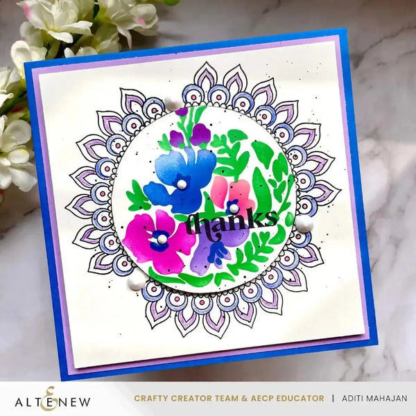 Altenew Dynamic Duo: Crescent Flowers Set*