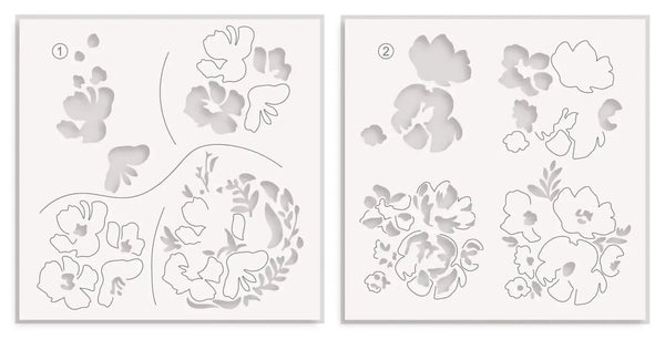Altenew Dynamic Duo: Crescent Flowers Set*