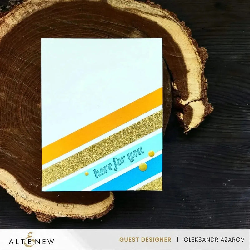 Altenew Sunlit Gold Glitter Tape