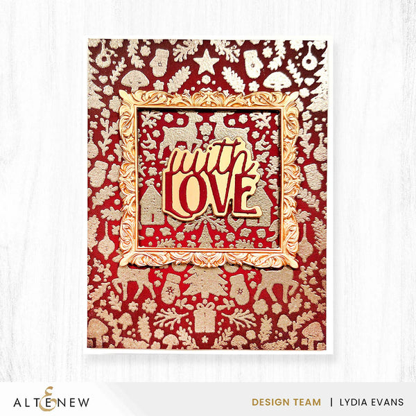 Altenew Decorative Frames 3D Embossing Folder & Die Set