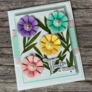 Lisa Horton Crafts – Beautiful Blooms Floral Plate – Craft Die Set