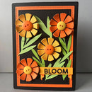 Lisa Horton Crafts – Beautiful Blooms Floral Plate – Craft Die Set