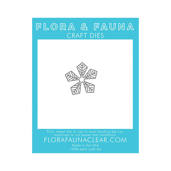 Flora & Fauna Craft Die - Poinsettia Flower  LIMIT 1 PER ORDER
