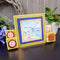 Hunkydory Foiled Pattern Stepper Cards - Square Centrepiece