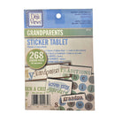 Deja Views 5"x7" Sticker Tablet - Grandparents 268pcs