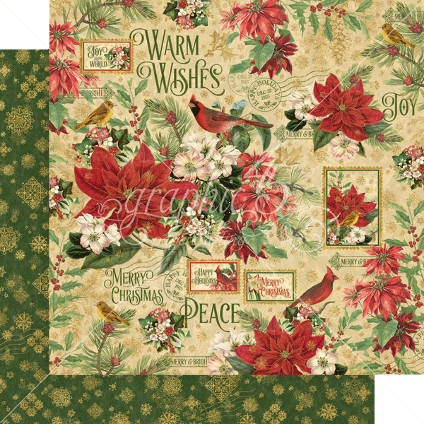 Graphic 45 Warm Wishes 12x12 Inch Collection Pack
