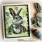 Tim Holtz Cling Stamps 7"x 8.5" - Mr. Rabbit