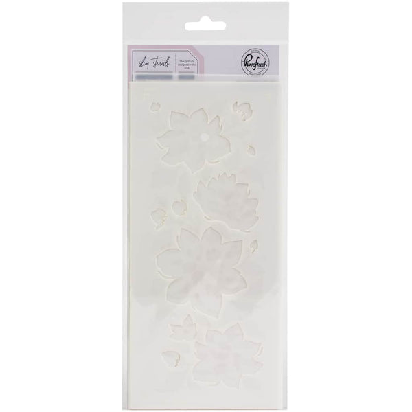 Pink Fresh Stencil Inna Moreva Heartfelt Thanks*