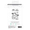 Heidi Swapp Colour Fresh Clear Stamps - Words & Icons 23pc*
