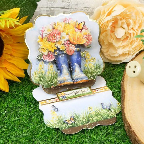 Hunkydory Spring is Here Deco-Large Set - A Boot-iful Day