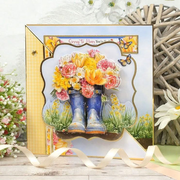 Hunkydory Spring is Here Deco-Large Set - A Boot-iful Day