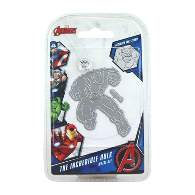 Marvel Avengers Die And Face Stamp Set Avengers - The Incredible Hulk