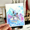 Simon Hurley create. Clear Stamps 6"X9" Sketched Christmas