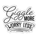 Crafter's Companion Clear Acrylic Stamps  - Giggle More*