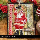 Tim Holtz Mixed-Media Stamps & Stencil - Jolly Holiday