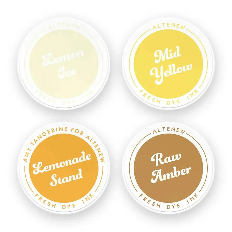 Altenew Citrus Punch Fresh Dye Ink Pad - Lemon Ice