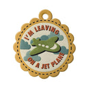 We R Memory Keepers Embossed Die-Cut Tag - Jet Plane*