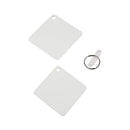 Artesprix Sublimation Key Chains - Metal 2/Pkg