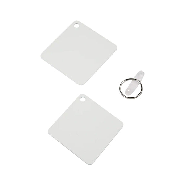 Artesprix Sublimation Key Chains - Metal 2/Pkg