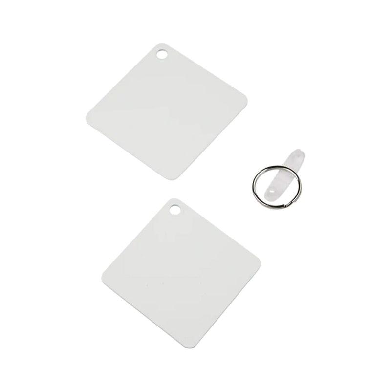 Artesprix Sublimation Key Chains - Metal 2/Pkg